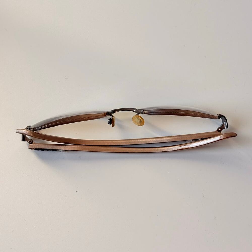 Christian Dior RARE Gold Baguette Jeweled CD3706 NLY 135 Eyeglasses Bella Hadid - Picture 6 of 9